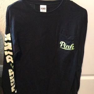 Pink long sleeve shirt